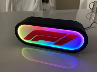 F1主题灯箱摆件电竞房装饰f12025游戏周边