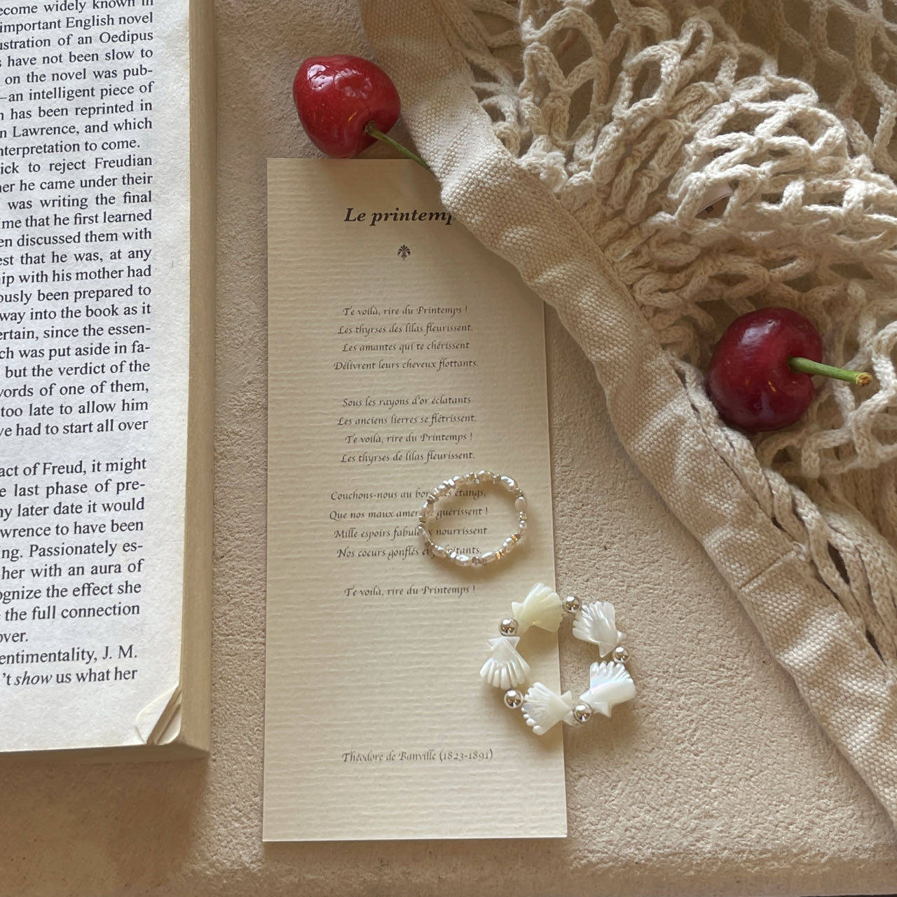 贝壳贝壳戒指小众原创