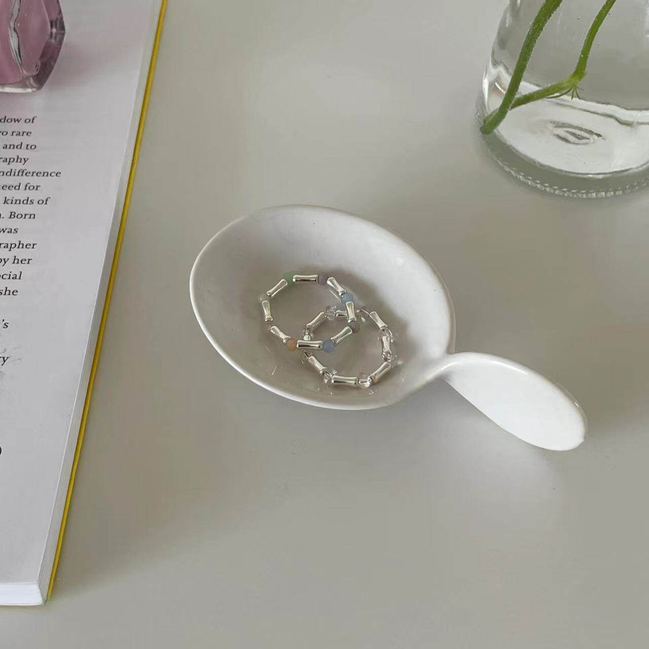 925银简约925银戒指日常简约