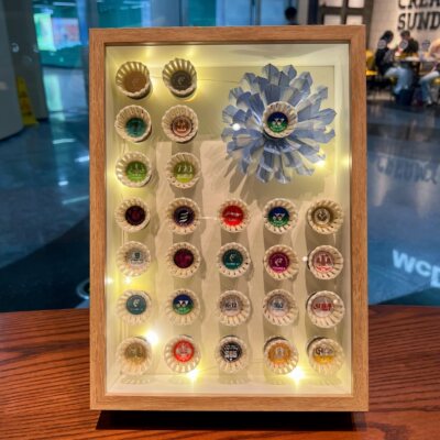 羽毛球爱好者生日礼物发光摆件