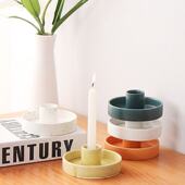 陶瓷香薰炉圣木香条烛台艾条座亚马逊厂家直供家用香薰座