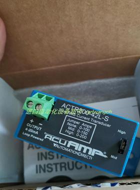 AcuAMP ACTR005-42L-S电流传感器MAC电磁阀6611A-311-PM-111DA