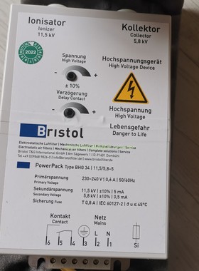 原厂全新Bristol BHG 34 | 11,5/5,8-5电源HMS ABC3000-A网关