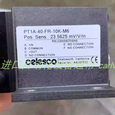 PT1MA-20-FR-420E-M6位移传感器PT1A-50-FR-10K-M6正品celesco