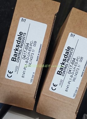 BARKSDALE X1T-4100-40 0409-041压力开关0417-016(8161-PL1-B)