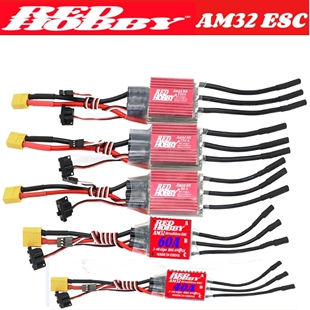 RedHobby AM32电调40A60A80A150A200A双项无刷电调无人机攀爬车用