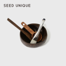 纯天然椰子面膜碗手工自制面膜套装 搅拌棒家用精油水疗2件套美容