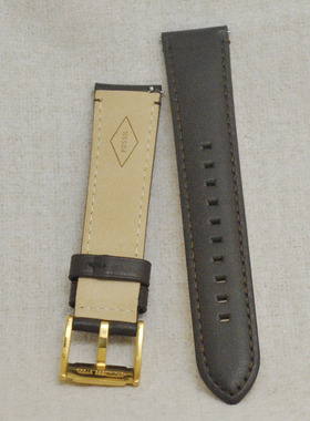 FOSSIL表带20MM小牛皮真皮FS4632BQ1009FS4839ME3078BQ1007柔软金