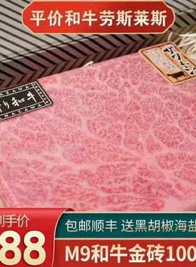 2斤澳洲M9金砖和牛中段羽下肉
