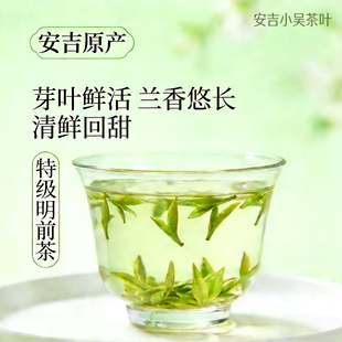 【2026春茶预售】安吉明前白茶特级嫩芽正宗高山春茶散装罐装500g