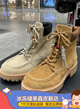 2025年秋冬季新款沙漠旅人复古马丁靴工装靴时装鞋女短靴EIS01DD5