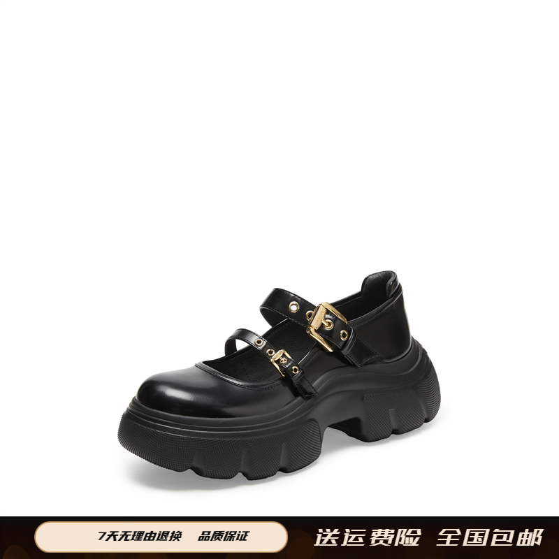 2025春新款复古玛丽珍鞋