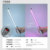 45cm Two-Color Silver Shell Flash Stick (White Light and Pink Light) *1