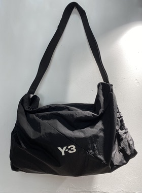 y3bag斜挎包 单肩包 男女休闲背包黑武士斜挎