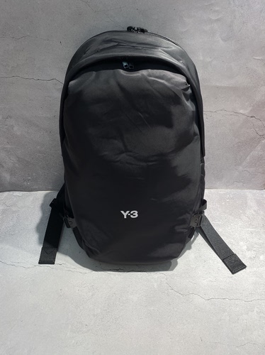 Y3bag潮流织布男女款简约街头时尚休闲双肩包黑武士双肩