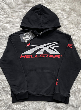 Hellstar Studios Uniform Hoodie pants 大logo洗水重工连帽卫衣
