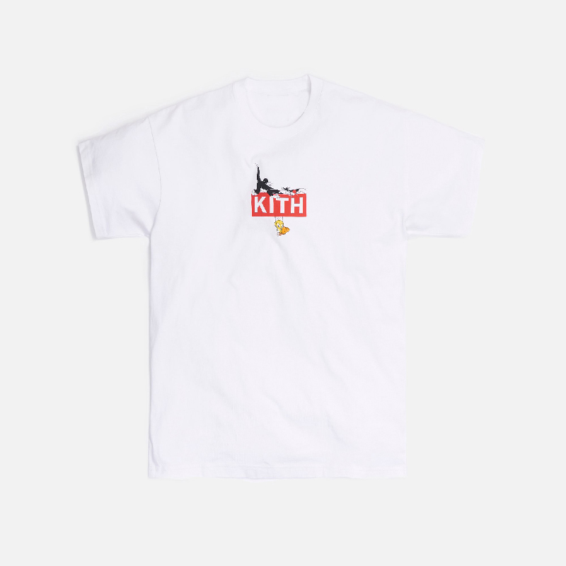 vv kith 联名tunes classic logo翠儿和大傻猫经典音乐t恤