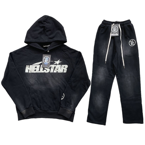 Hellstar Studios Uniform Hoodie pants 大logo洗水重工卫衣长裤