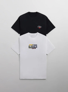 Kith Tokyo Lanterns/Boro Logo Tee东京灯笼/博罗标志t恤纯棉
