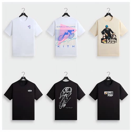 Kith Monday Program- 26 Cinelli 多款纯棉T恤集合