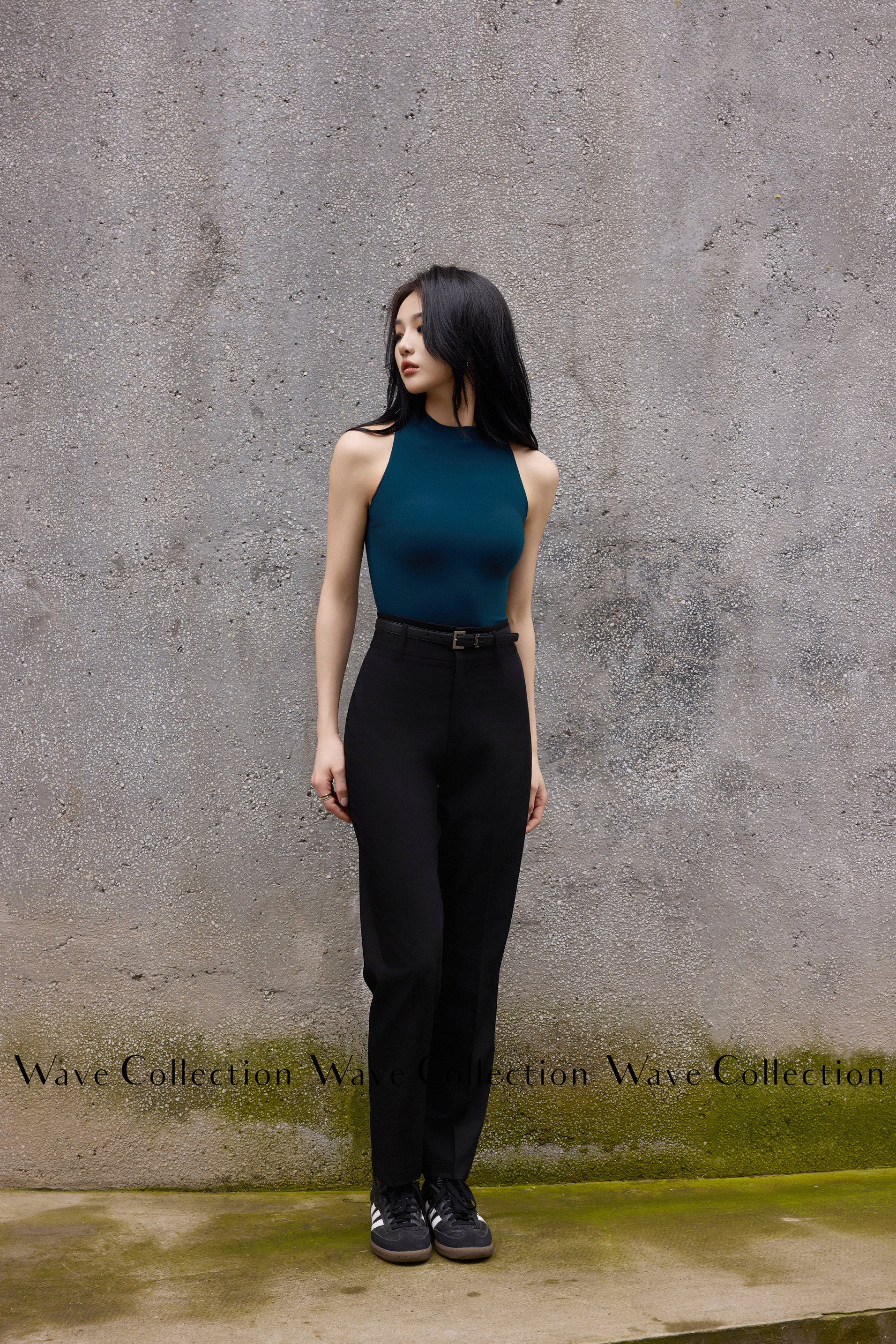 WAVE未午成人拉丁九分裤女拉丁舞服练功服修身小脚拉丁裤