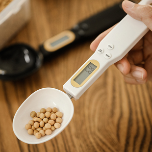 勺子量勺称电子烘焙勺称重厨房家用计量勺称烘焙勺克数勺称重勺