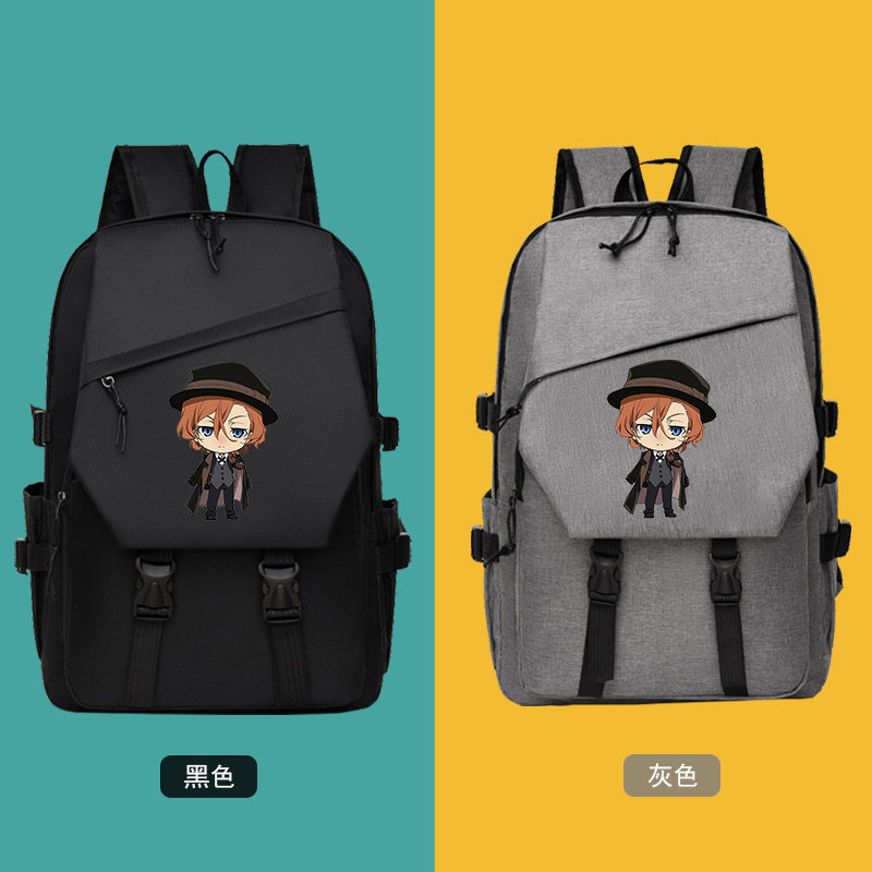 文豪野犬双肩包中学生大容量背包男女生电脑包动漫游戏周边二次元,模玩/动漫/周边/娃圈三坑/桌游,动漫背包/钱包/箱包,淘宝优惠券,粉丝福利购,淘宝优惠卷