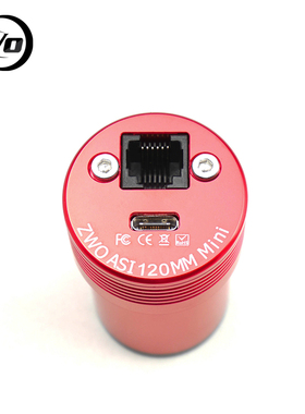 现货ZWO ASI120MM Mini导星天文相机1/3英寸 USB2.0 ST4导星包邮