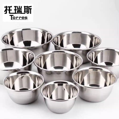 不锈钢盆304食品级商用打蛋