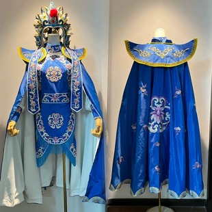 川剧变脸服装全套演出服高品质女款变脸全套服装包括10张脸谱定做