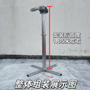 非遗打铁花风火轮演出道具新升级加高加厚材质拆卸设计方便携带