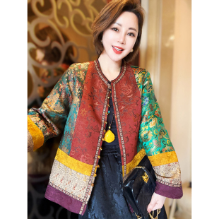 女装 桑蚕丝宋锦香云纱外套精致时尚 上衣 锦绣东方 岑晨