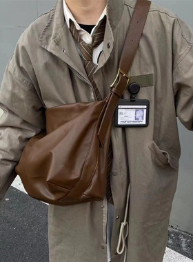 CGGA 两色单肩斜跨托特包