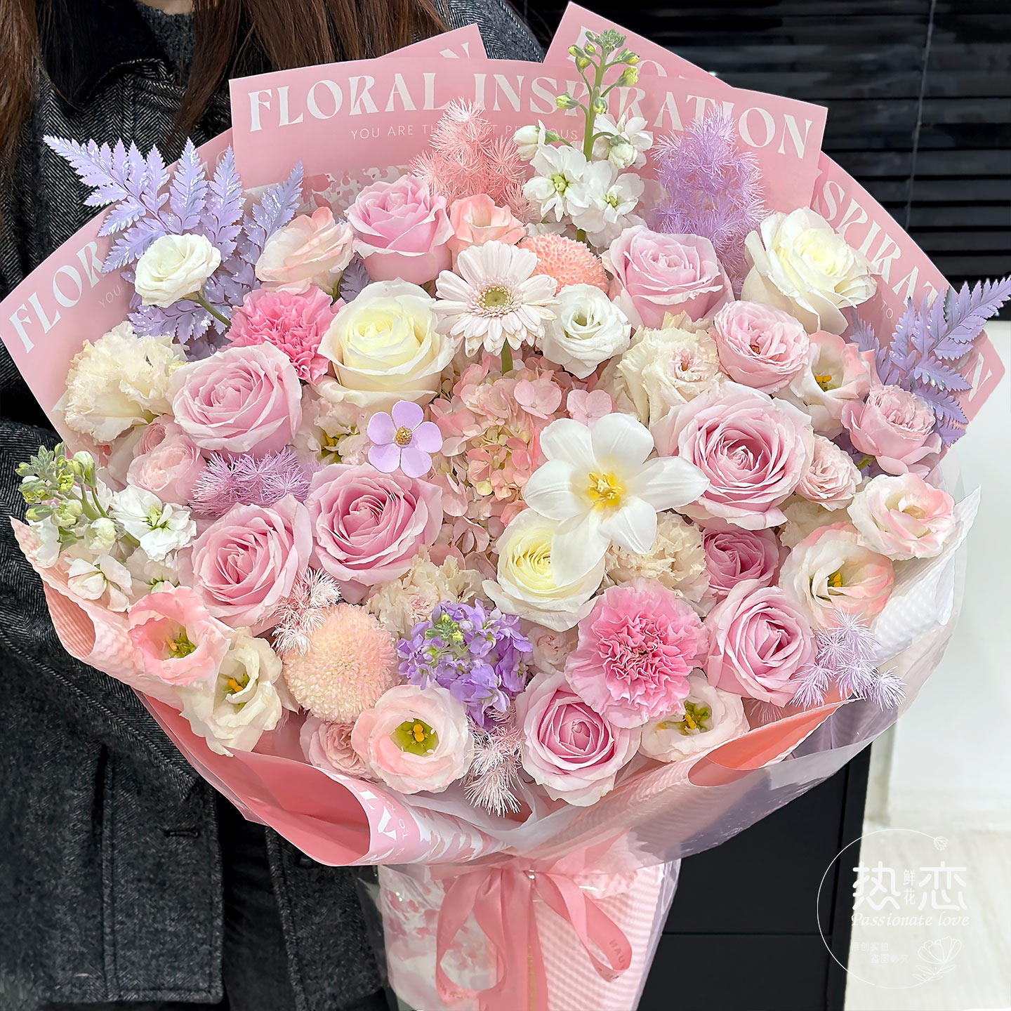 巨型超大花束玫瑰鲜花速递同城配送女友生日礼物北京上海杭州郑州