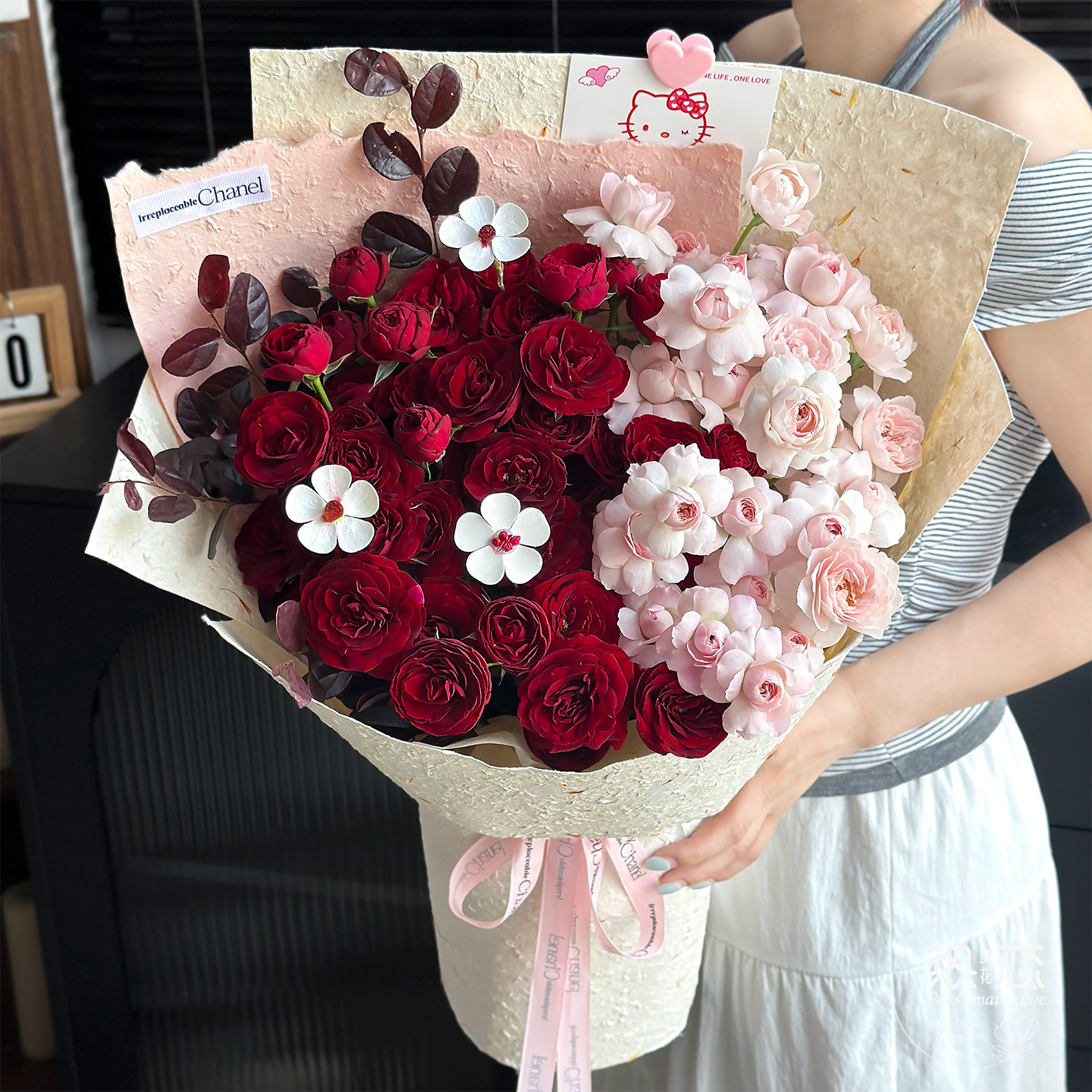 仙子之吻玫瑰花束鲜花同城速递送女友闺蜜生日礼物北京上海全国店