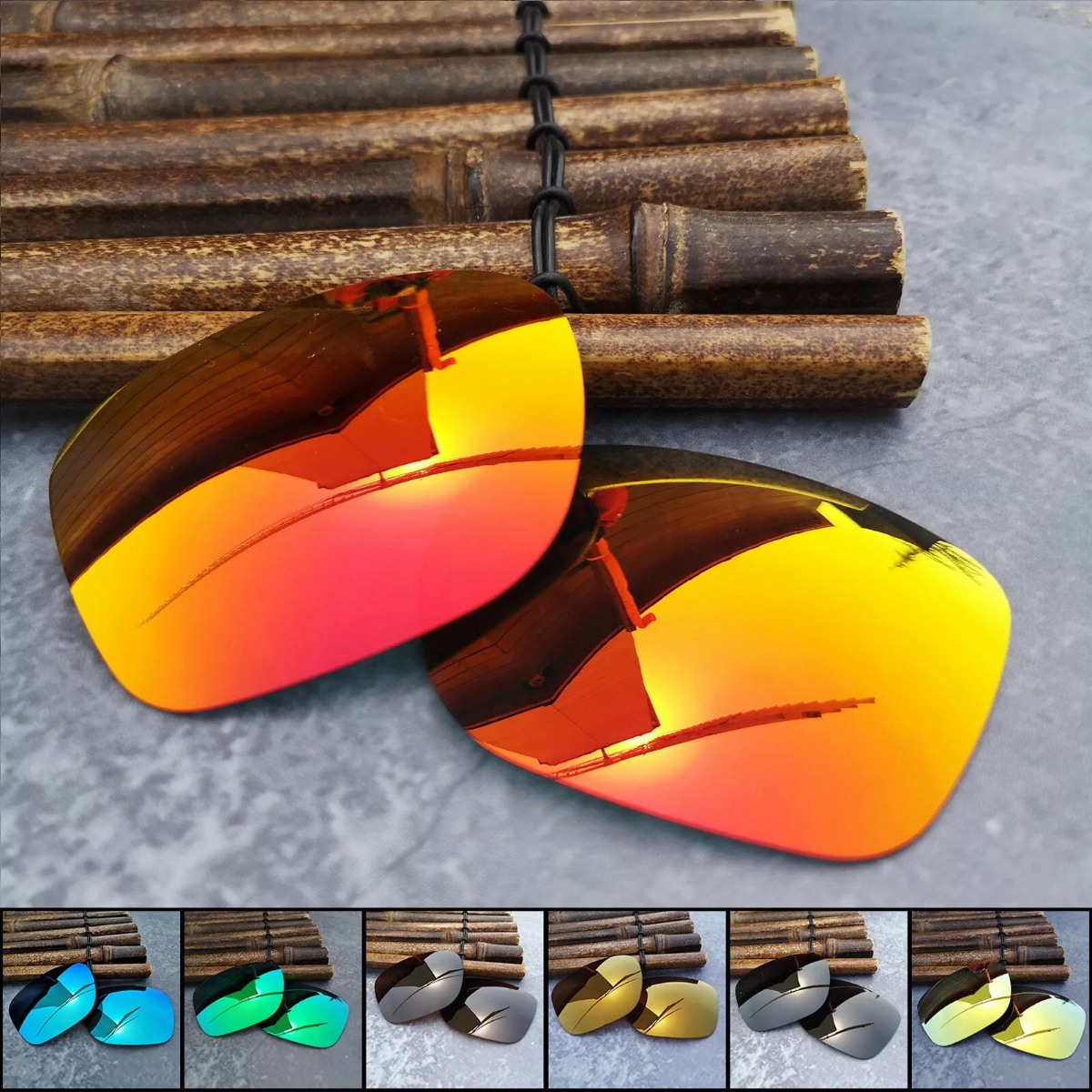 适用于欧克利Oakley Scalpel OO9095偏光替换镜片