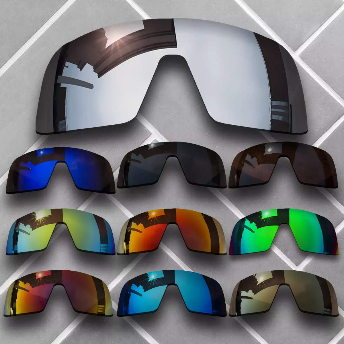 欧克利Oakley替换镜片适用于Oakley Sutro Lite OO9463 9463a