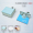 3D Birthday Cake Lake Blue Ribbon Weekly Calendar+Display Box+Minimalist Gift Box