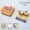 3D Happy Birthday Orange Face+Display Box+Minimalist Gift Box