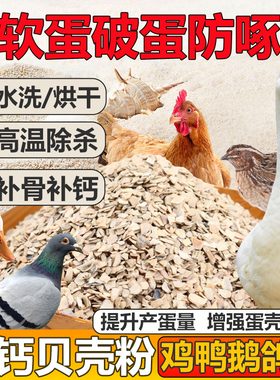 贝壳粉饲料 牡蛎粉贝壳饲料 鸡用补钙鸽子贝壳保健砂贝壳饲料包邮