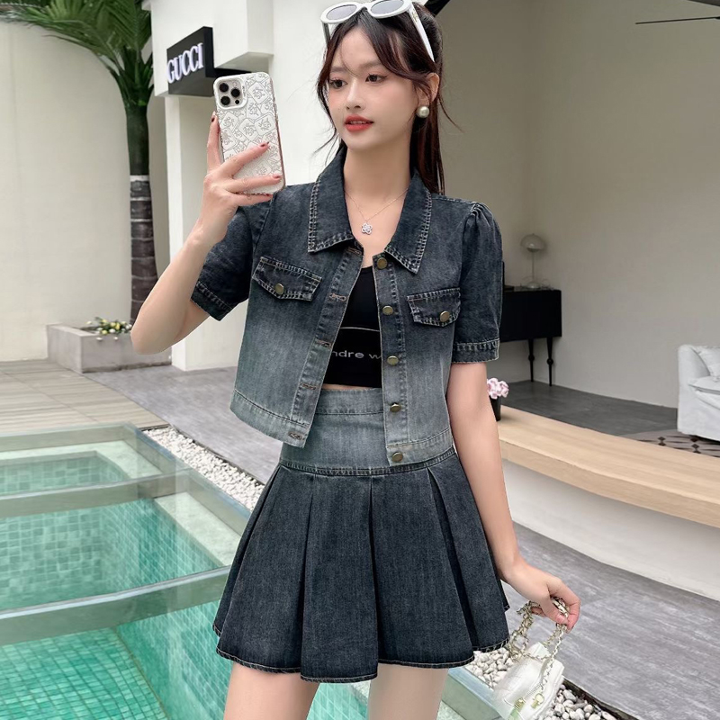 2024年夏季新款百搭两件套领带