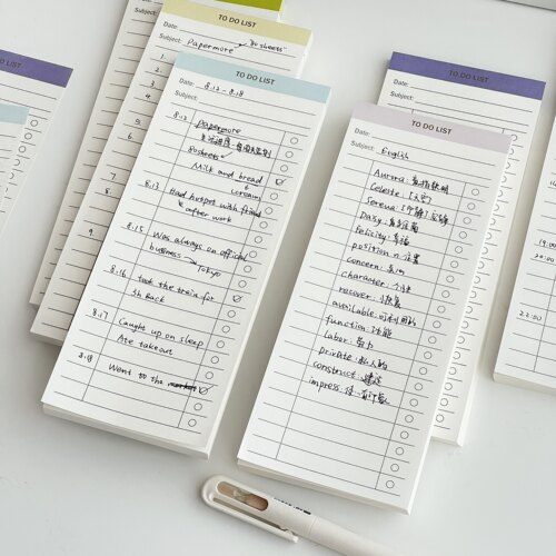 todolist计划可撕便签本打卡规划