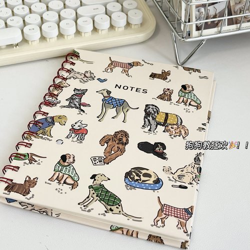 小红书同款CathKidston小狗线圈