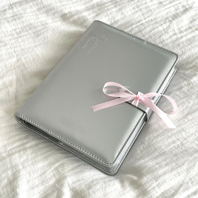 小红书无属性a5银质卡册四宫格皮