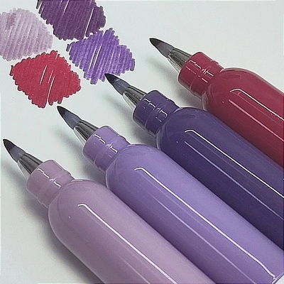 小红书同款KALOR绮彩秀丽笔学生