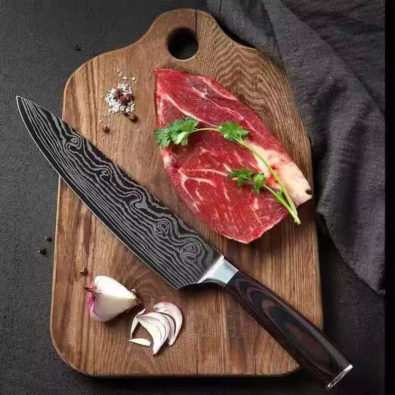 钼钒钢厨师刀厨刀日式寿司刀主厨刀切肉刀牛肉刀刺身料理刀水果刀