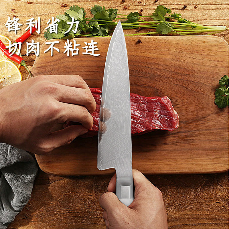 日本牛肉刀厨师刀三德刀日式主厨刀高档多用进口水果刀厨房家用刀