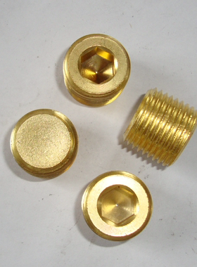 黄铜DIN906螺塞, JB/ZQ4446内六角喉塞, JB/ZQ4447堵头丝堵