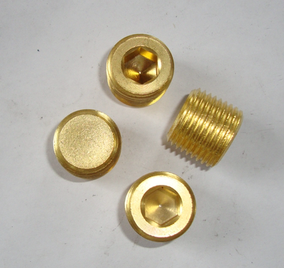 黄铜DIN906螺塞, JB/ZQ4446内六角喉塞, JB/ZQ4447堵头丝堵