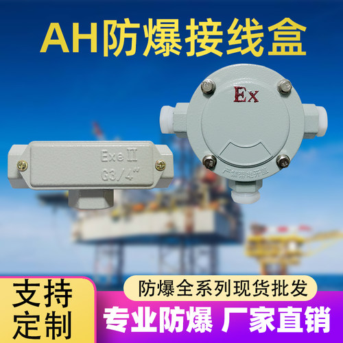 防爆接线盒开关ah系列二通